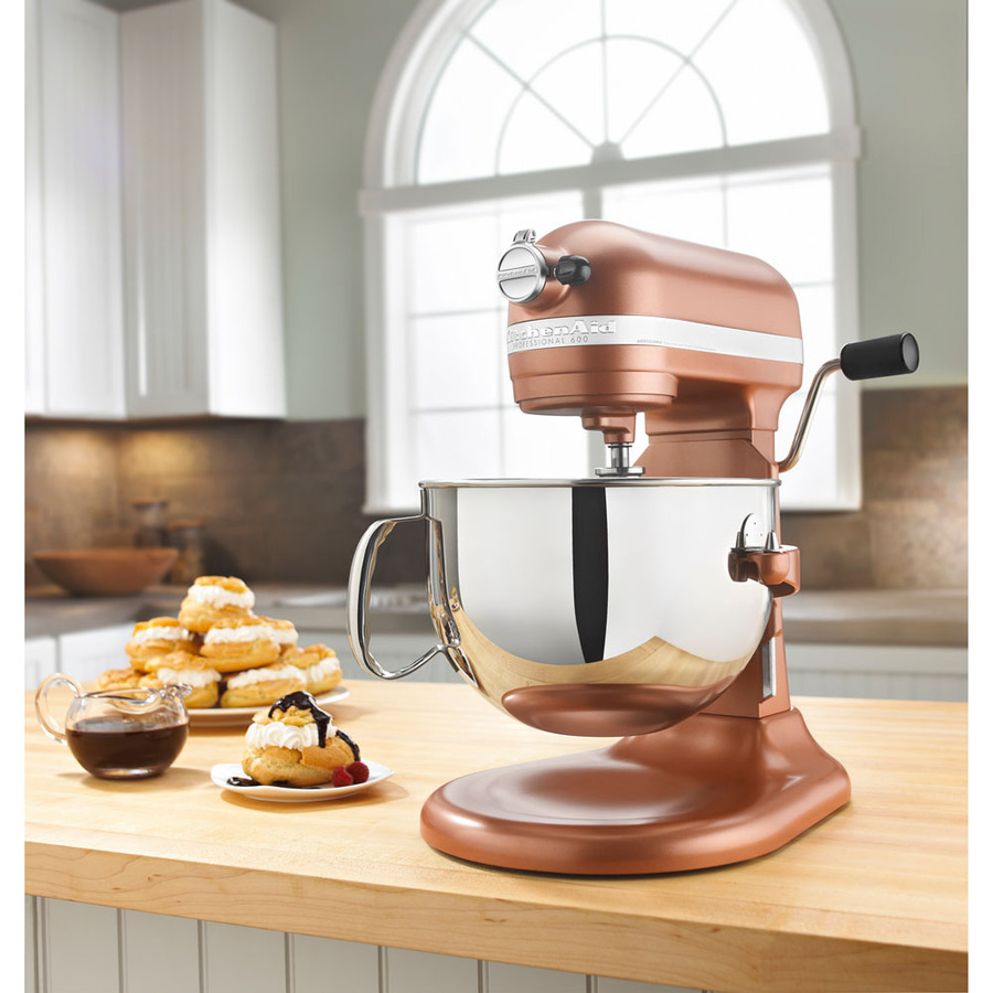 Kitchenaid 6 Quart 10 Speed Copper Pearl Stand Mixer In The Stand Mixers Department At Lowes Com