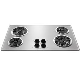 UPC 057112990200 product image for Frigidaire Electric Cooktop (Stainless) (Common: 36-in; Actual 36-in) | upcitemdb.com