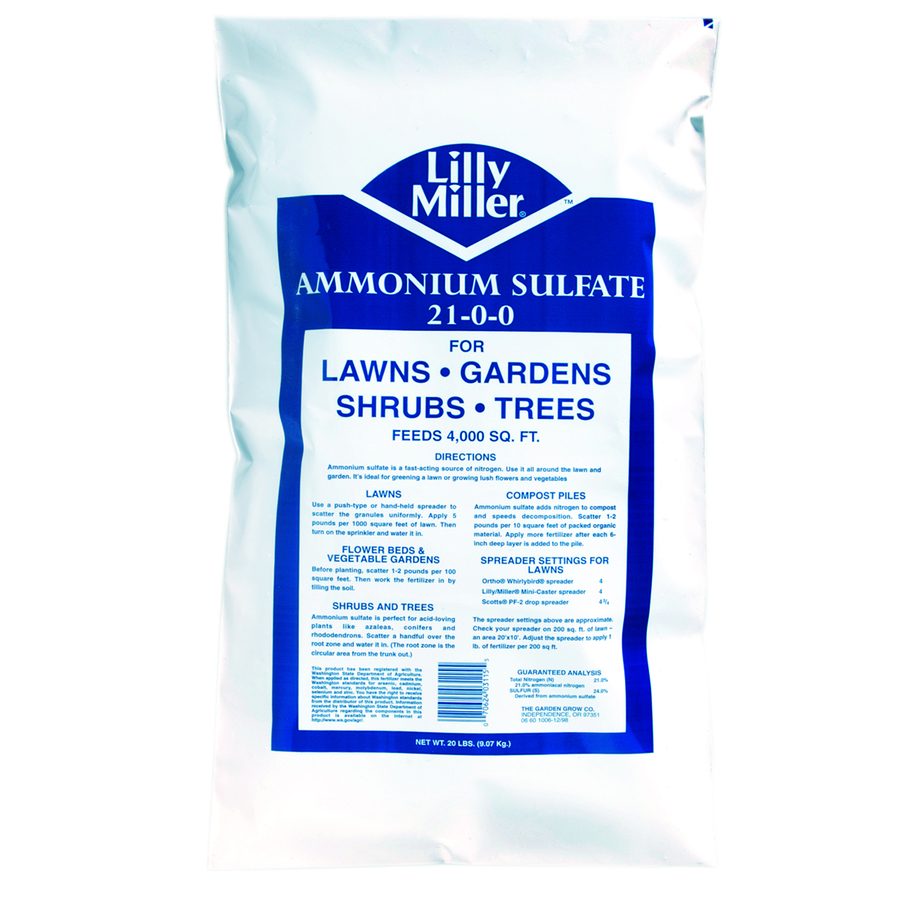 Shop Lilly Miller 4000 Sq. Ft. Ammonium Sulfate at Lowes.com