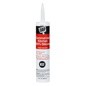 UPC 070798086586 product image for DAP Commercial Kitchen 9.8-oz Clear Silicone Specialty Caulk | upcitemdb.com