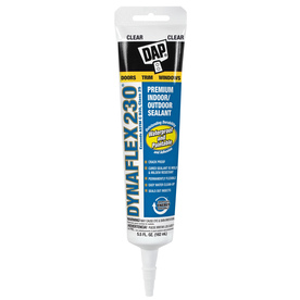 UPC 070798183575 product image for DAP Dynaflex 230 5.5 Oz.-Oz Clear Unsanded Paintable Latex Window and Door Caulk | upcitemdb.com