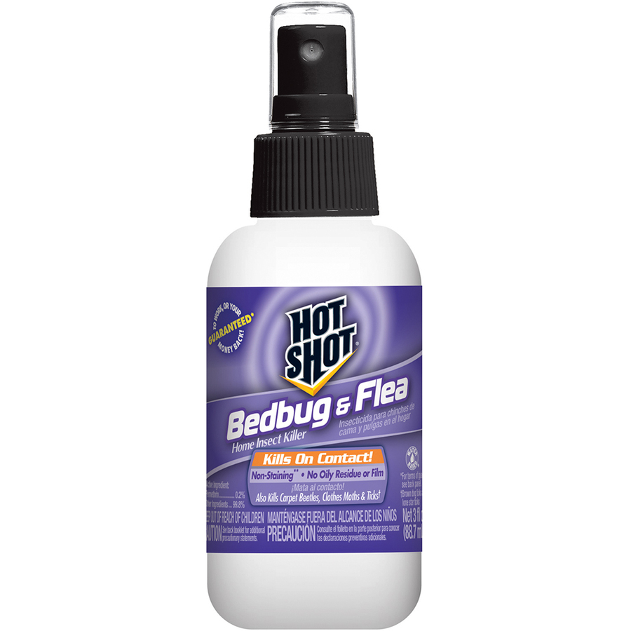 hot shot bed bug spray on mattress