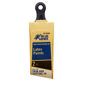 Blue Hawk Angle Sash Synthetic Paint Brush (Common: 2-in; Actual: 2.1-in)