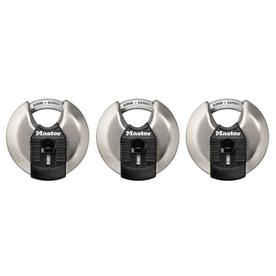 Master Lock MAGNUM 2-3/4" DISC LOCK 3 PK