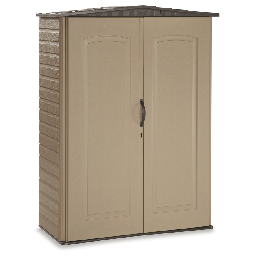 Shop Rubbermaid Roughneck Gable Storage Shed (Common: 5-ft x 2-ft 