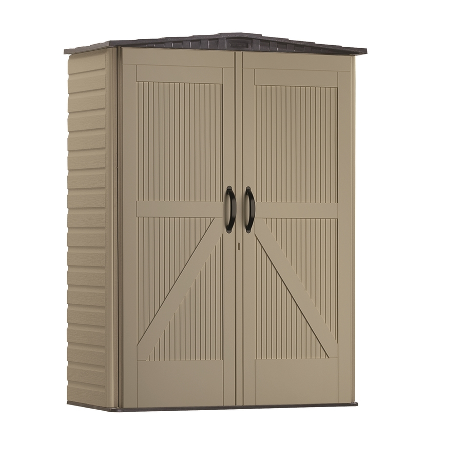 Shop Rubbermaid Roughneck Gable Storage Shed (Common: 5-ft x 2-ft 