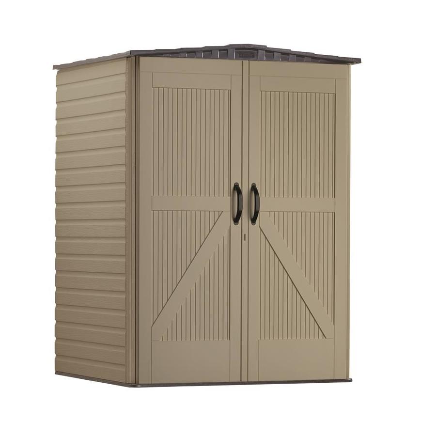 Shop Rubbermaid Roughneck Gable Storage Shed (Common: 5-ft x 4-ft 