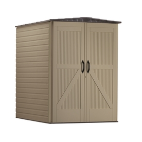 Rubbermaid Roughneck Gable Storage Shed (Common: 5-ftx 6-ft; Interior