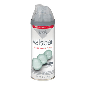 UPC 071915244575 product image for Valspar 12-oz Clear High-Gloss Spray Paint | upcitemdb.com