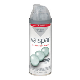 Valspar 12 Oz. Clear Satin Spray Paint