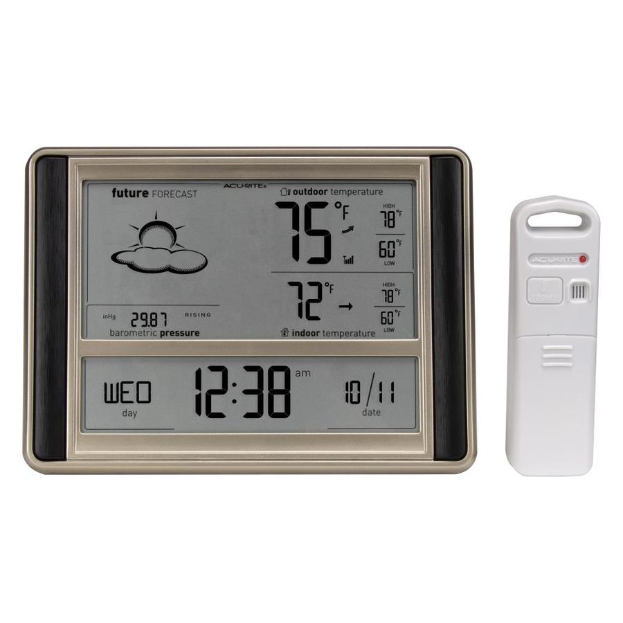 Acurite Digital Weather Station With Forecast Temperature Clock Moon