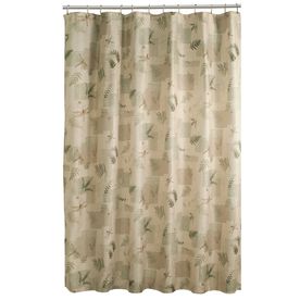 UPC 073161977016 product image for Julia Polyester Floral/Natural Floral Shower Curtain | upcitemdb.com