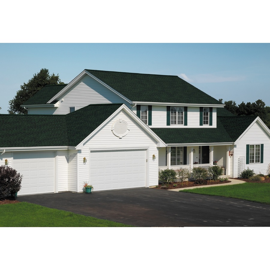 Gaf Timberline Natural Shadow 33 3 Sq Ft Hunter Green Laminated Architectural Roof Shingles In The Roof Shingles Department At Lowes Com