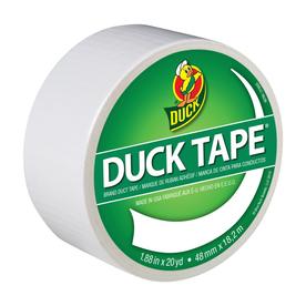 UPC 075353035078 product image for Duck 1.88-in x 60-ft White Duct Tape | upcitemdb.com