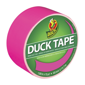 UPC 075353035092 product image for Duck 1.88-in x 45-ft Pink Duct Tape | upcitemdb.com