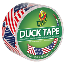 UPC 075353271988 product image for Duck 1.88-in x 30-ft Red White and Blue Duct | upcitemdb.com