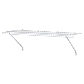 UPC 075381010412 product image for ClosetMaid 48-in Wire Wall Mounted Shelving | upcitemdb.com