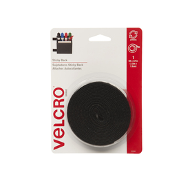 UPC 075967900861 product image for VELCRO Sticky Back 5-ft x 3/4-in Tape Black | upcitemdb.com