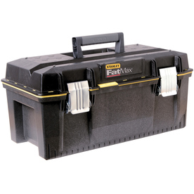 UPC 076174947496 product image for Stanley Fatmax 12-in Black Plastic Lockable Tool Box | upcitemdb.com