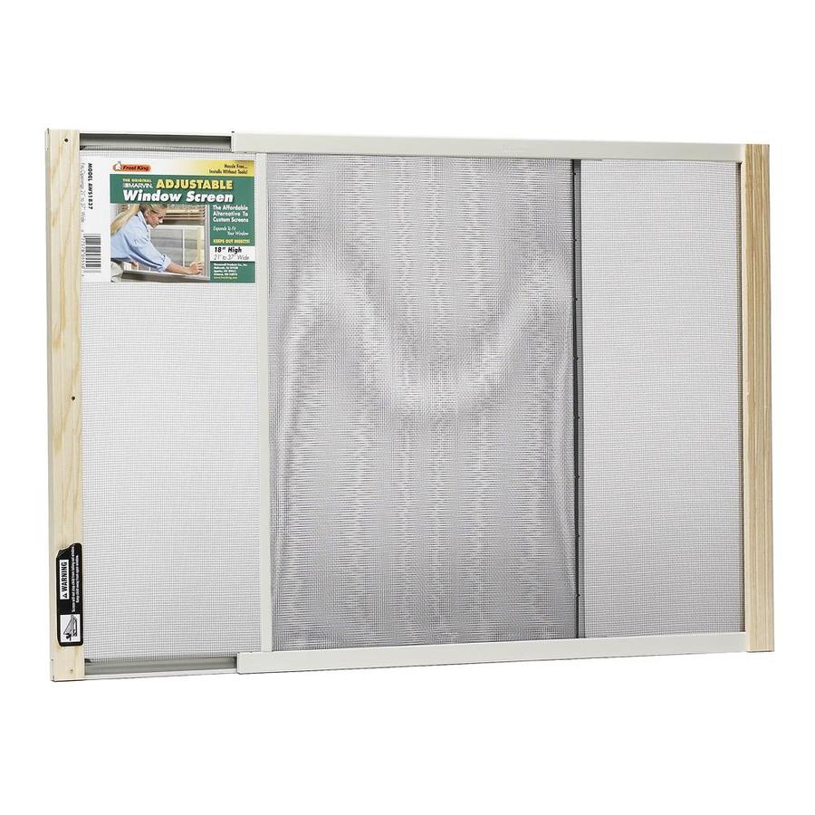 frost king adjustable window screens