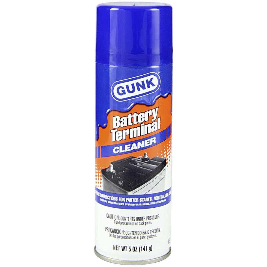 Shop GUNK 5-oz Aerosol Gunk Battery Terminal Cleaner at Lowes.com