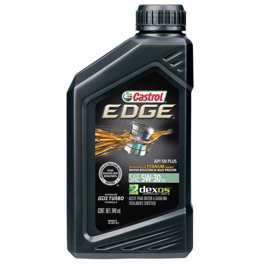 Shop CASTROL 32-oz 4-Cycle 5W-30 Full Synthetic Engine Oil at Lowes 