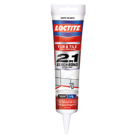 UPC 079340647480 product image for LOCTITE 2in1 5.5-oz White Paintable Tub and Tile Latex Window and Door Caulk | upcitemdb.com