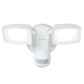 UPC 080083727582 product image for All-Pro 180-Degree 2-Head White Led Motion-Activated Flood Light Timer Included | upcitemdb.com