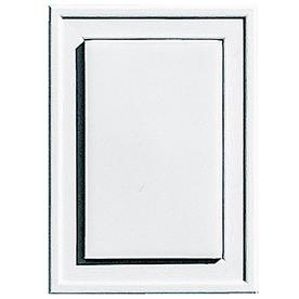 UPC 080192000552 product image for Builders Edge 4.5-in x 6.25-in White Standard Mounting Block | upcitemdb.com