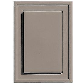 UPC 080192000576 product image for Builders Edge 4.5-in x 6.25-in Clay Standard Mounting Block | upcitemdb.com