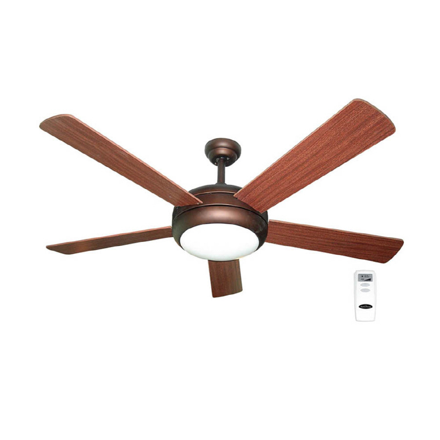 ... Downrod Mount Ceiling Fan with Light Kit and Remote at Lowes.com