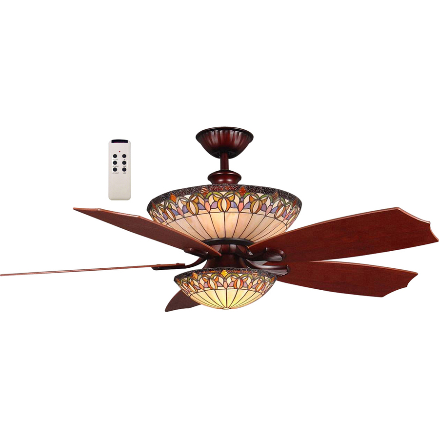 Rustic Ceiling Fans Lowes Downrod mount ceiling fan