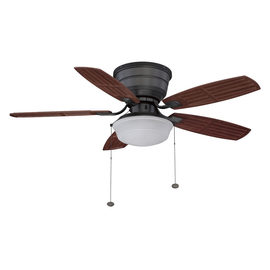 Shop Litex 44" Natural Iron Outdoor Ceiling Fan at Lowes.com