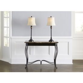 lowes table and lamp set