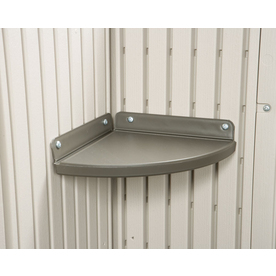 UPC 081483001104 product image for LIFETIME PRODUCTS Brown Resin Storage Shed Shelf | upcitemdb.com