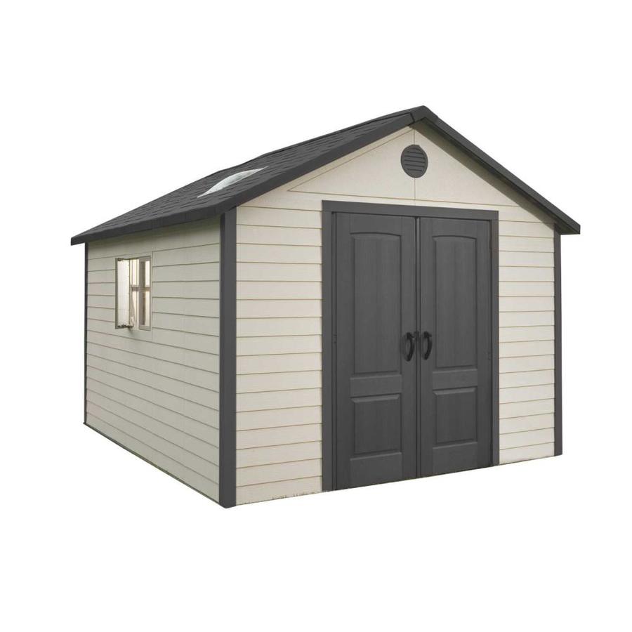  Shed (Common: 11-ft x 13.5-ft; Interior Dimensions: 10.04-ft x 12.54