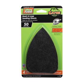 UPC 082354077037 product image for Gator 4-Pack 50-Grit 4-3/4-in W x 8-1/4-in L Hook and Loop Detail Sandpaper | upcitemdb.com