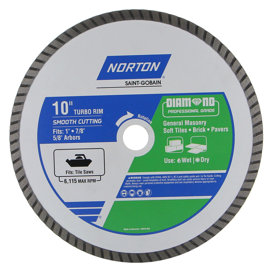 Concord Blades STA050A10HP 5 Inch T-Turbo Segmented Diamond Blade with Pro-Teeth Protection
