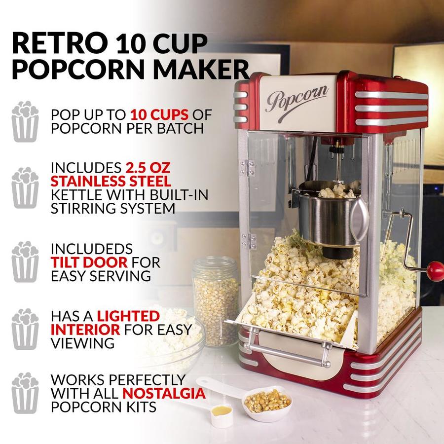 nostalgia retro kettle popcorn maker
