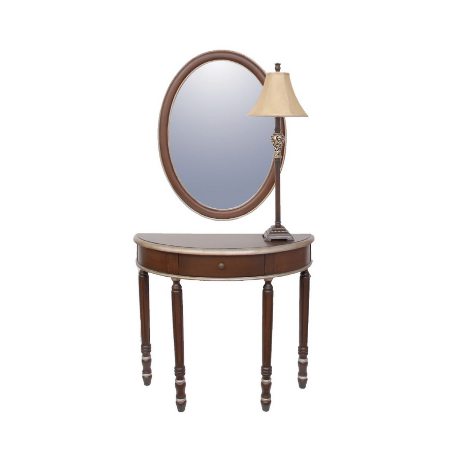 Hunt Home Table Lamps on Shop J  Hunt Home 57 H Open Work Buffet Lamp And Walnut Console Table