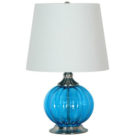  Table Lamps on Lamps   Lamp Shades Table Lamps Portfolio 21  Three Way Blue Table