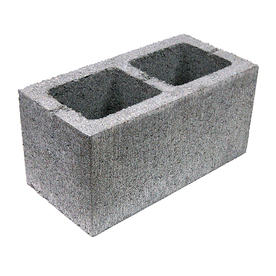 Shop Lightweight Concrete Block (Common: 16-in x 8-in x 8-in; Actual