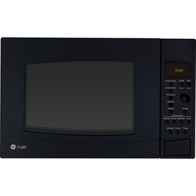 GE Profile 1.5-cu ft 1000-Watt Countertop Convection Microwave (Black) PEB1590DMBB