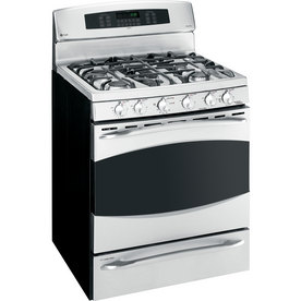 GE Profile 30-Inch Freestanding Double Oven Range (Color: Stainless)