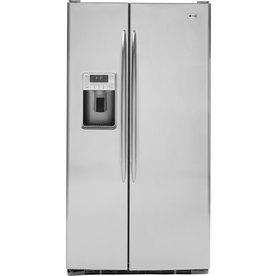 GE Profile 29.1-cu ft Side-by-Side Refrigerator (Stainless Steel) ENERGY STAR PSHS9PGZSS