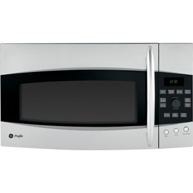 GE Profile 2.1-cu ft Over-The-Range Microwave (Stainless Steel) PVM2170SRSS