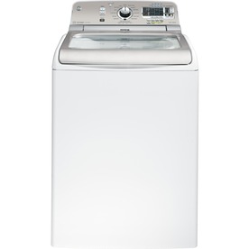GE 5-cu ft High-Efficiency Top-Load Washer (White) ENERGY STAR GTWS8650DWS