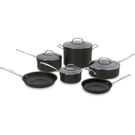 UPC 086279007285 product image for Cuisinart 10-Piece Chef's Classic Aluminum Cookware Set with Lids | upcitemdb.com