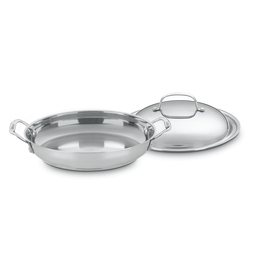 UPC 086279013910 product image for Cuisinart 2-Piece Chef's Classic 13.75-in Aluminum Cooking Pan with Lid | upcitemdb.com