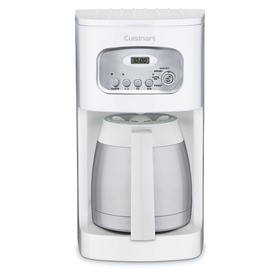 Shop Cuisinart White 10-Cup Programmable Coffee Maker at Lowes.com